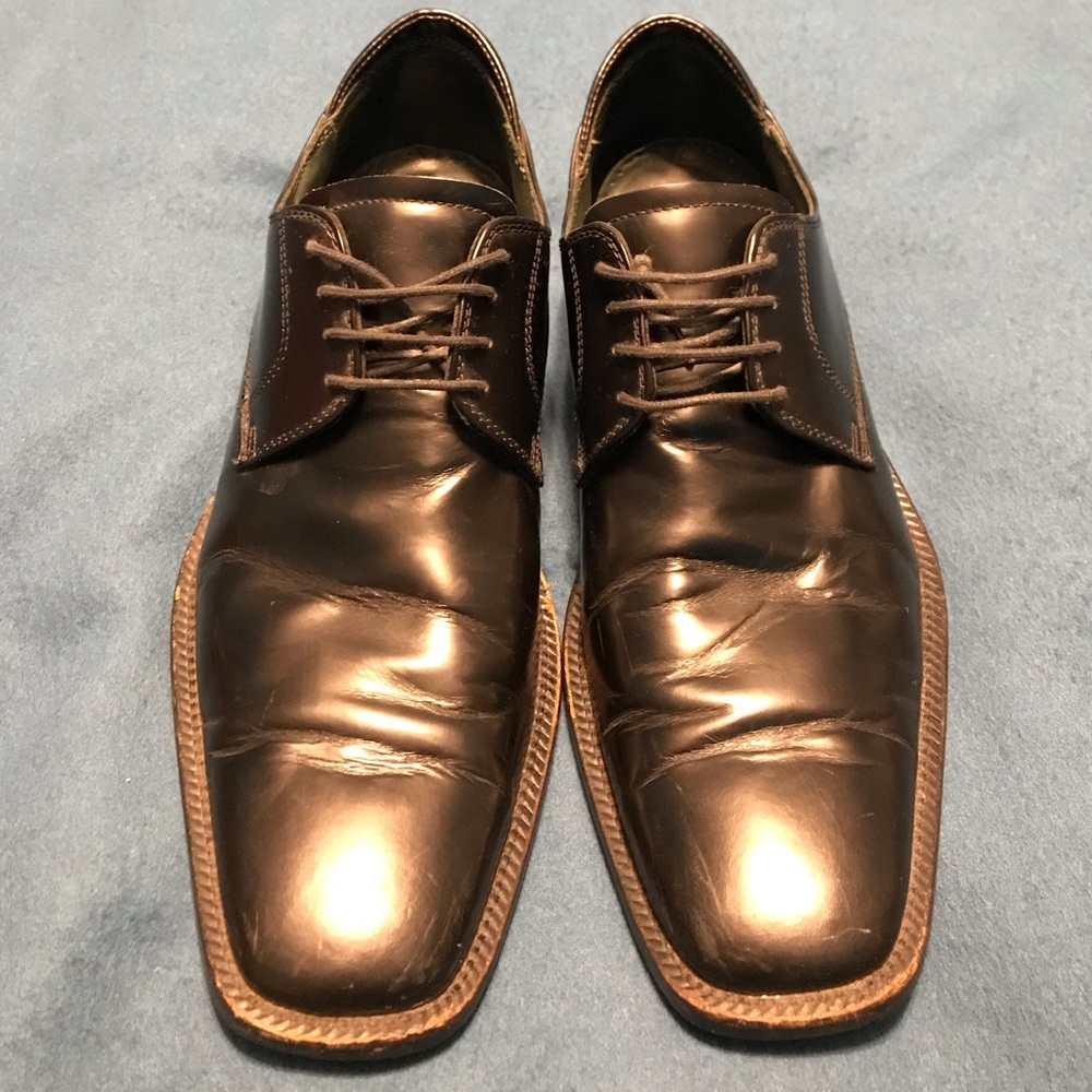 Kenneth Cole New York leather lace up